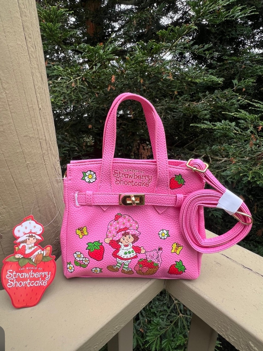 Strawberry Shortcake Pink Mini Bag